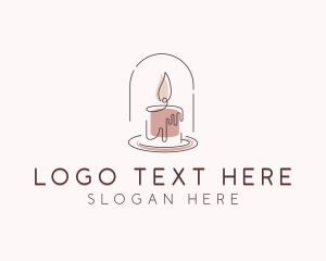 Aromatherapy - Scented Candle Maker logo design