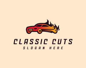 Fast Sports Car logo design