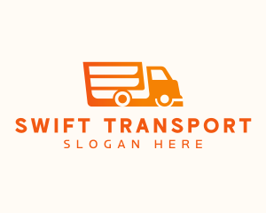 Trucking Delivery Logistics logo design