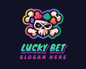 Gambling - Gaming Casino Skull logo design