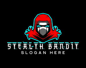 Ninja Shinobi Assassin logo design