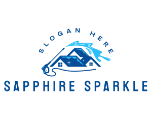 Sparkling Cleaning Equipment logo design