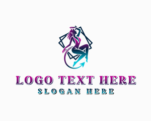 Fetish - Sexy Female Burlesque logo design