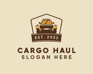 Brown Truck Forwarding logo design