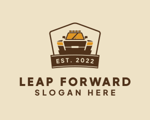 Brown Truck Forwarding logo design