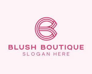 Fashion Boutique Letter B logo design