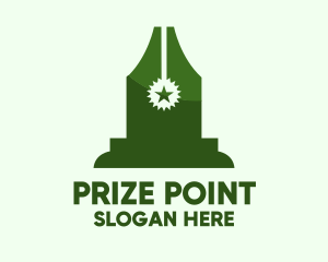 Prize - Pen Nib Award logo design