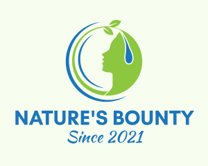 Nature Woman Dermatology  logo design