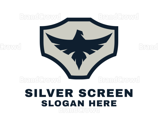 Modern Eagle Badge Logo