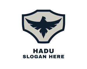 Shield - Modern Eagle Badge logo design