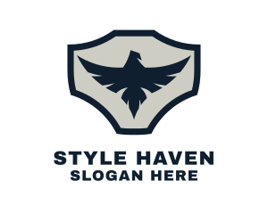 Veteran - Modern Eagle Badge logo design