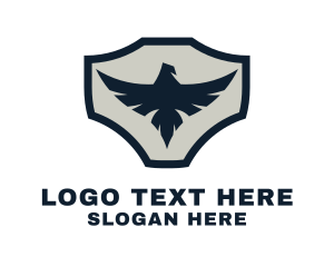 Law Enforcer - Modern Eagle Badge logo design