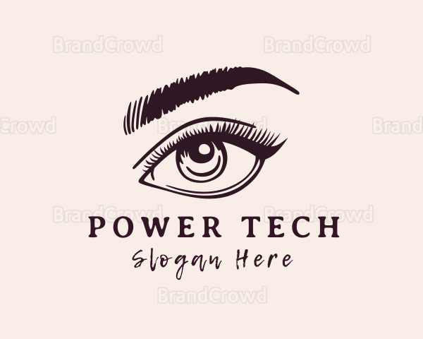 Beauty Eye Eyelash Logo