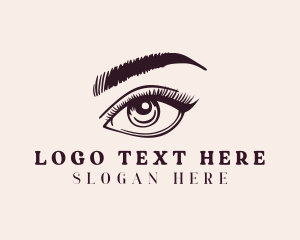 Beauty Eye Eyelash Logo