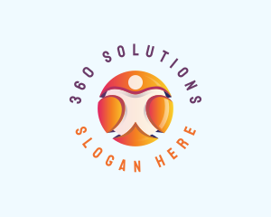 Career Human Resources Management logo design