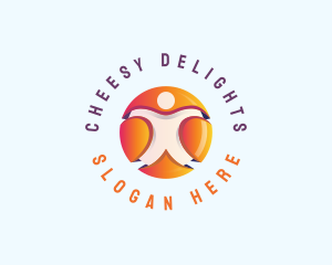 Career Human Resources Management logo design