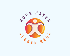 Humanitarian - Career Human Resources Management logo design