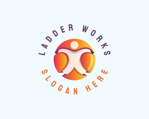 HR Career Human logo design