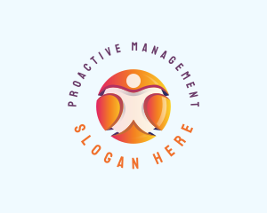 Management - Career Human Resources Management logo design