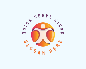 Career Human Resources Management logo design