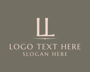 Interior - Elegant Minimalist Fashion logo design