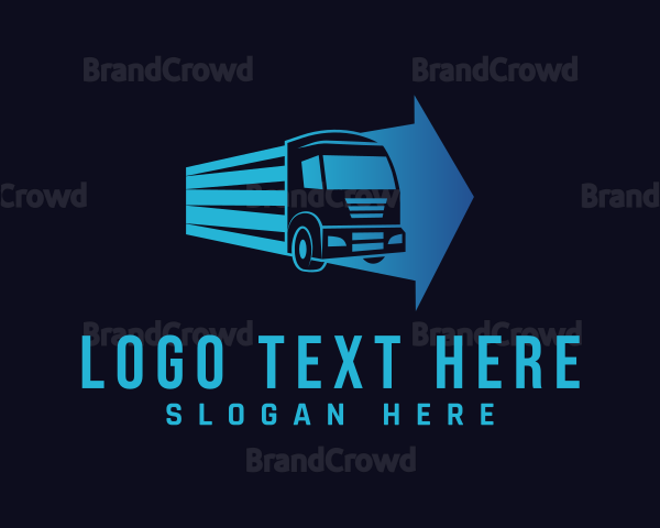 Truck Arrow Logistics Logo