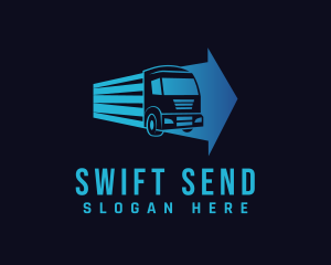 Send - Truck Arrow Logistics logo design