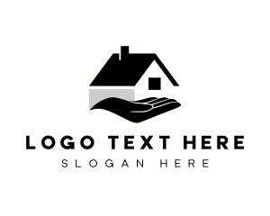 Hand - Real Estate Hand logo design