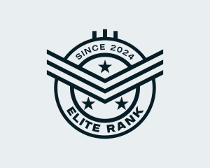 Rank - Army Veteran Military logo design