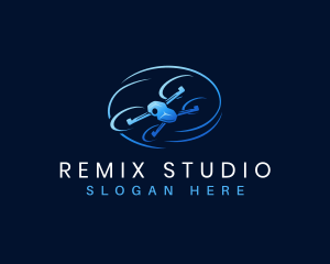 Aerial Drone Studio logo design