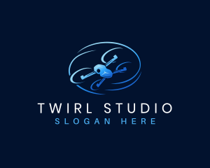 Aerial Drone Studio logo design