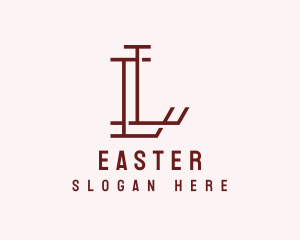 Letter L - Luxury Modern Letter L logo design