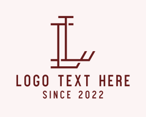 Letter L - Luxury Letter L logo design