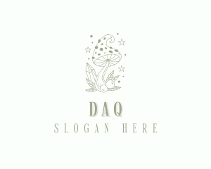 Stars - Holistic Herbal Shrooms logo design