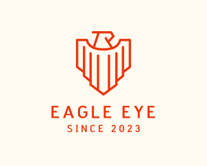 Eagle Wing Security logo design