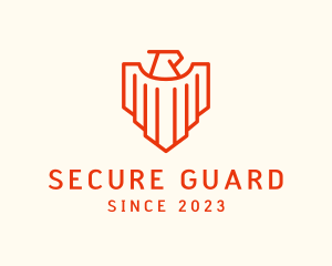 Eagle Wing Security logo design