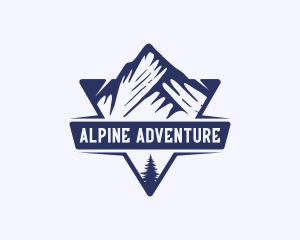 Mountain Travel Adventure logo design