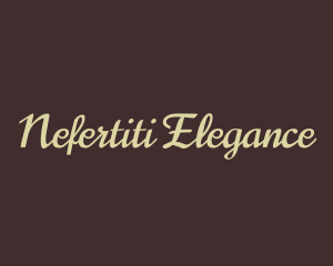 Elegant Brand Calligraphy logo design