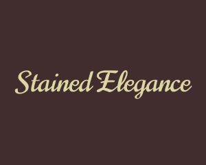 Elegant Brand Calligraphy logo design