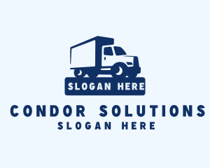 Delivery Truck Forwarding Logo