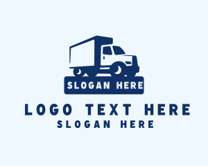 Delivery Truck Forwarding Logo