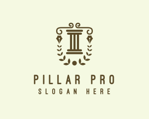 Concrete Pillar Publishing  logo design