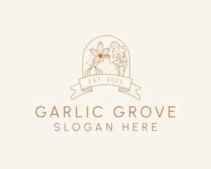 Garlic - Spices Herb Restaurant logo design