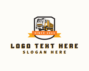 Truckload - Dump Truck Transport logo design