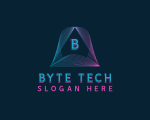 Pyramid Tech Developer logo design