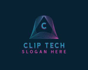 Pyramid Tech Developer logo design