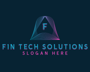 Pyramid Tech Developer logo design