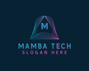 Pyramid Tech Developer logo design