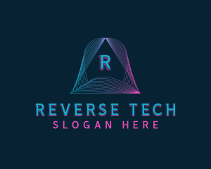 Pyramid Tech Developer logo design