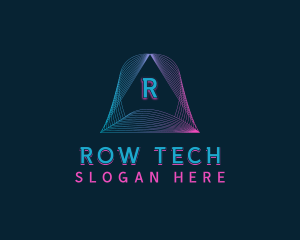 Pyramid Tech Developer logo design